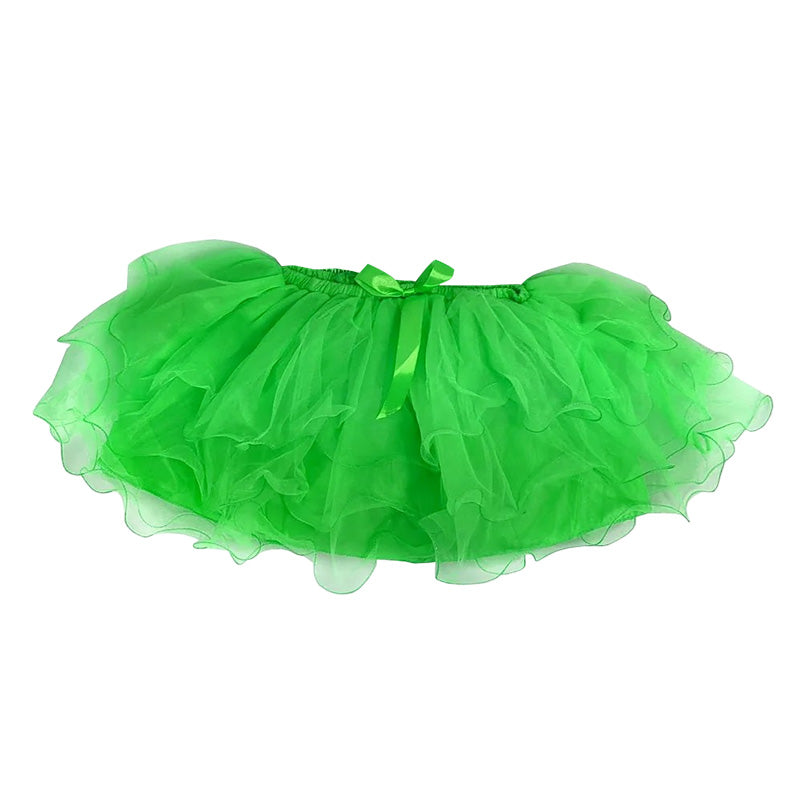 Adults Layered Tutu Green