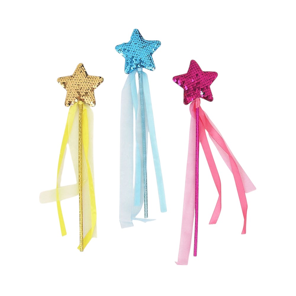 Sequin Star Wand - 3 Colours