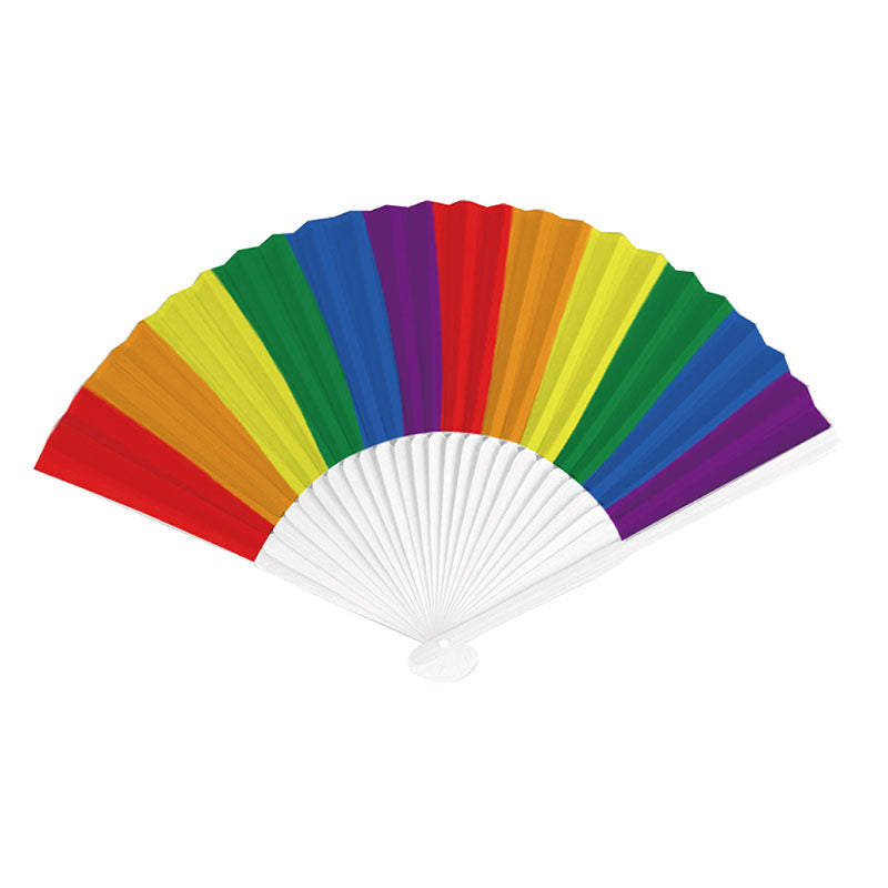 Rainbow Fan - Multicolour - PARTY PLANET