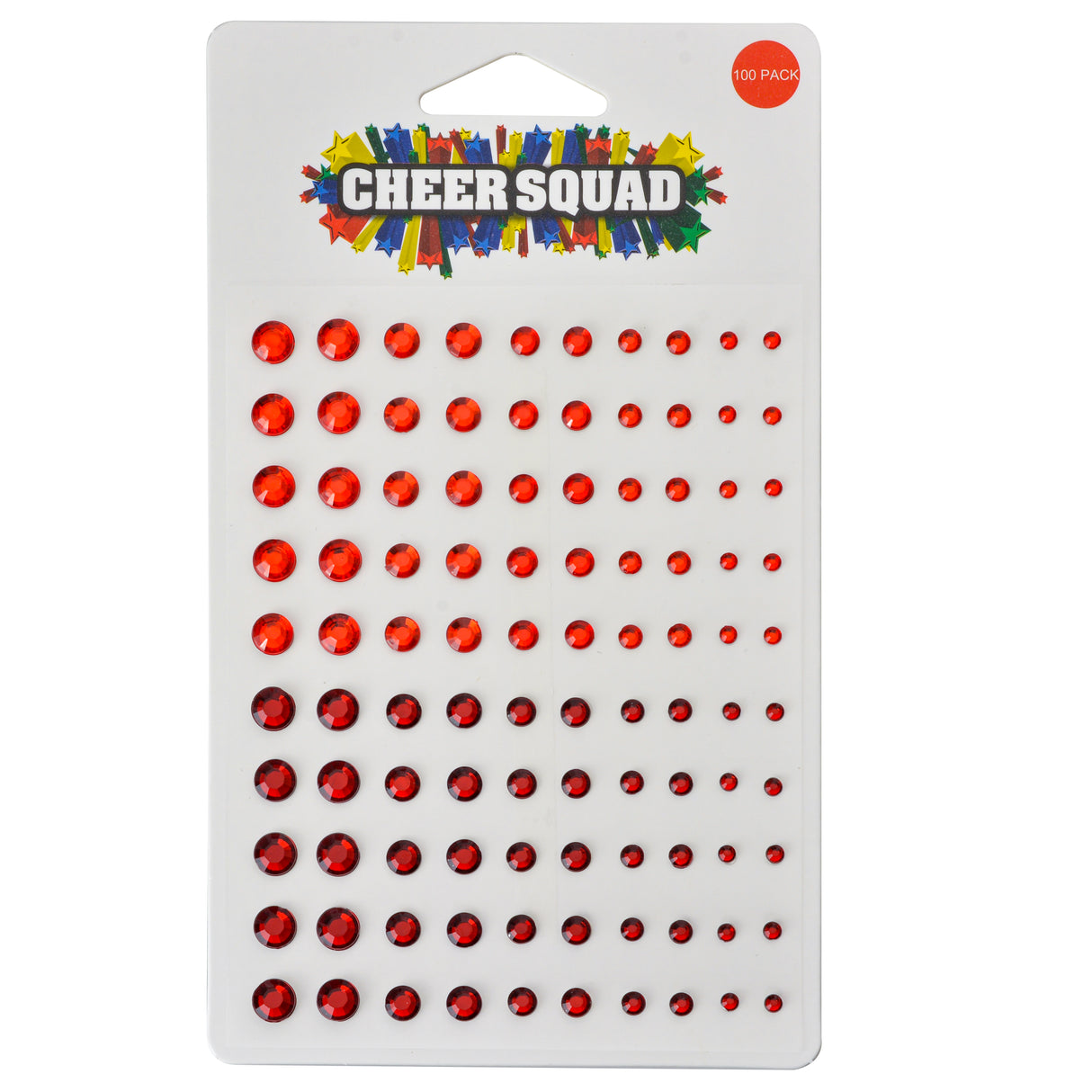 Body Gems - Red Pk 100