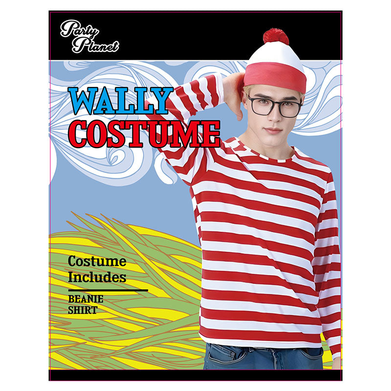 Wally Shirt & Beanie Kit - Adult - PARTY PLANET