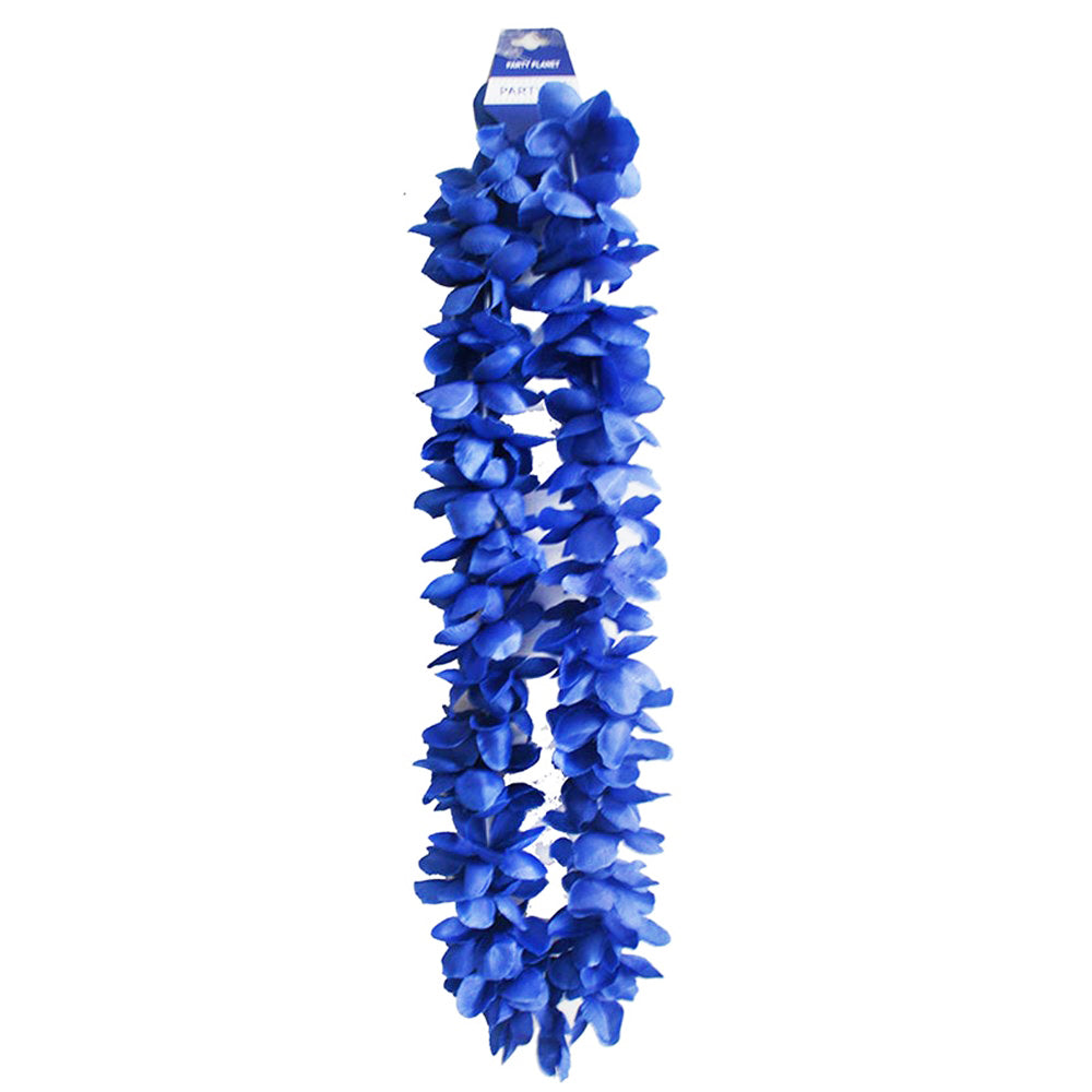 Blue Flower Lei