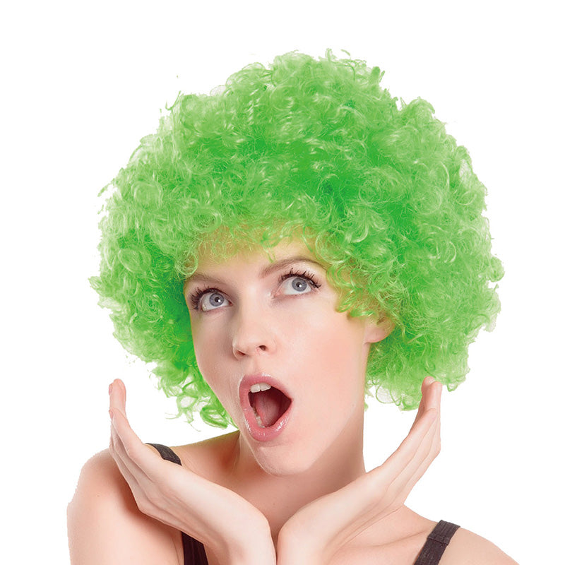 Green Afro Wig - PARTY PLANET