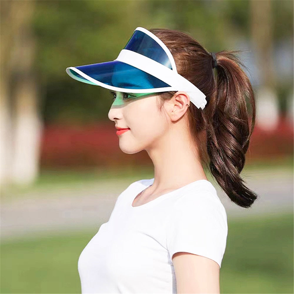 Sun Visor Cap Blue