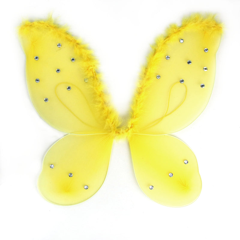 Fairy Wings Yellow - PARTY PLANET