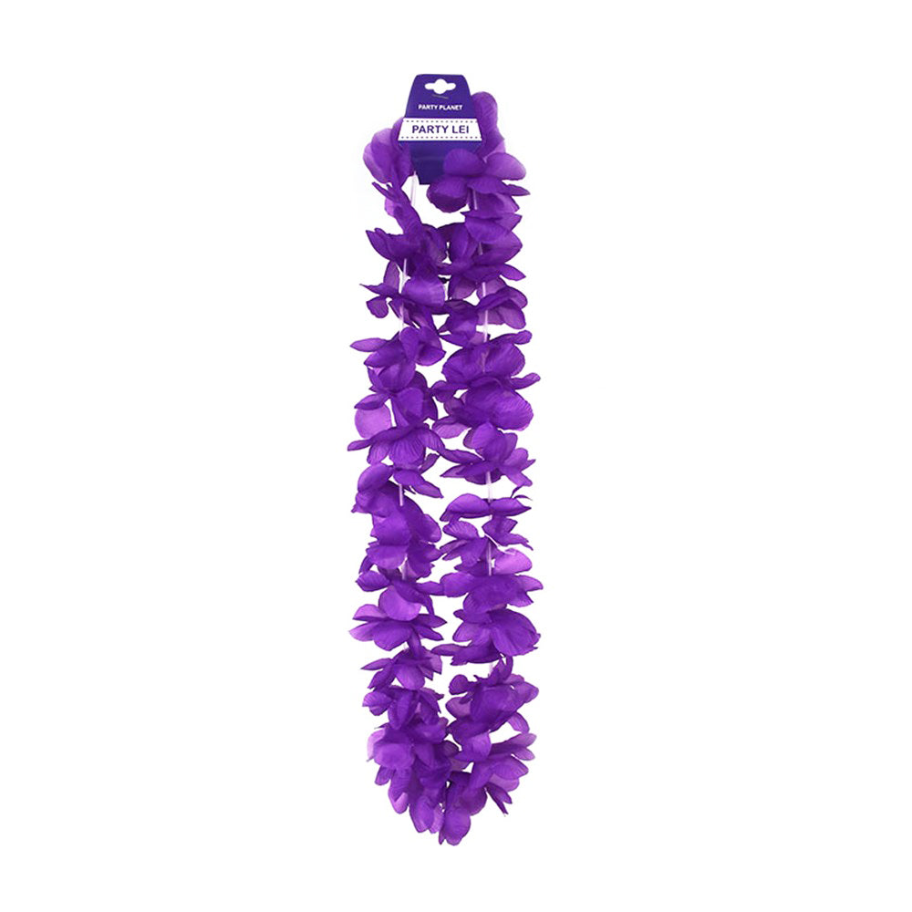 Purple Flower Lei