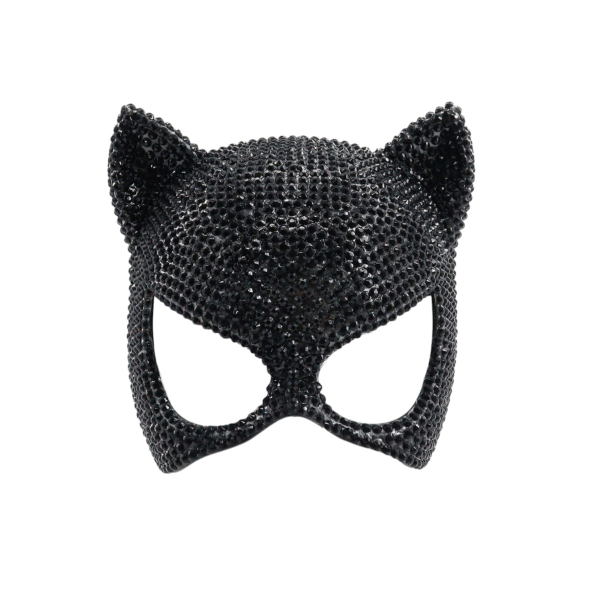 Rhinestone Cat Mask
