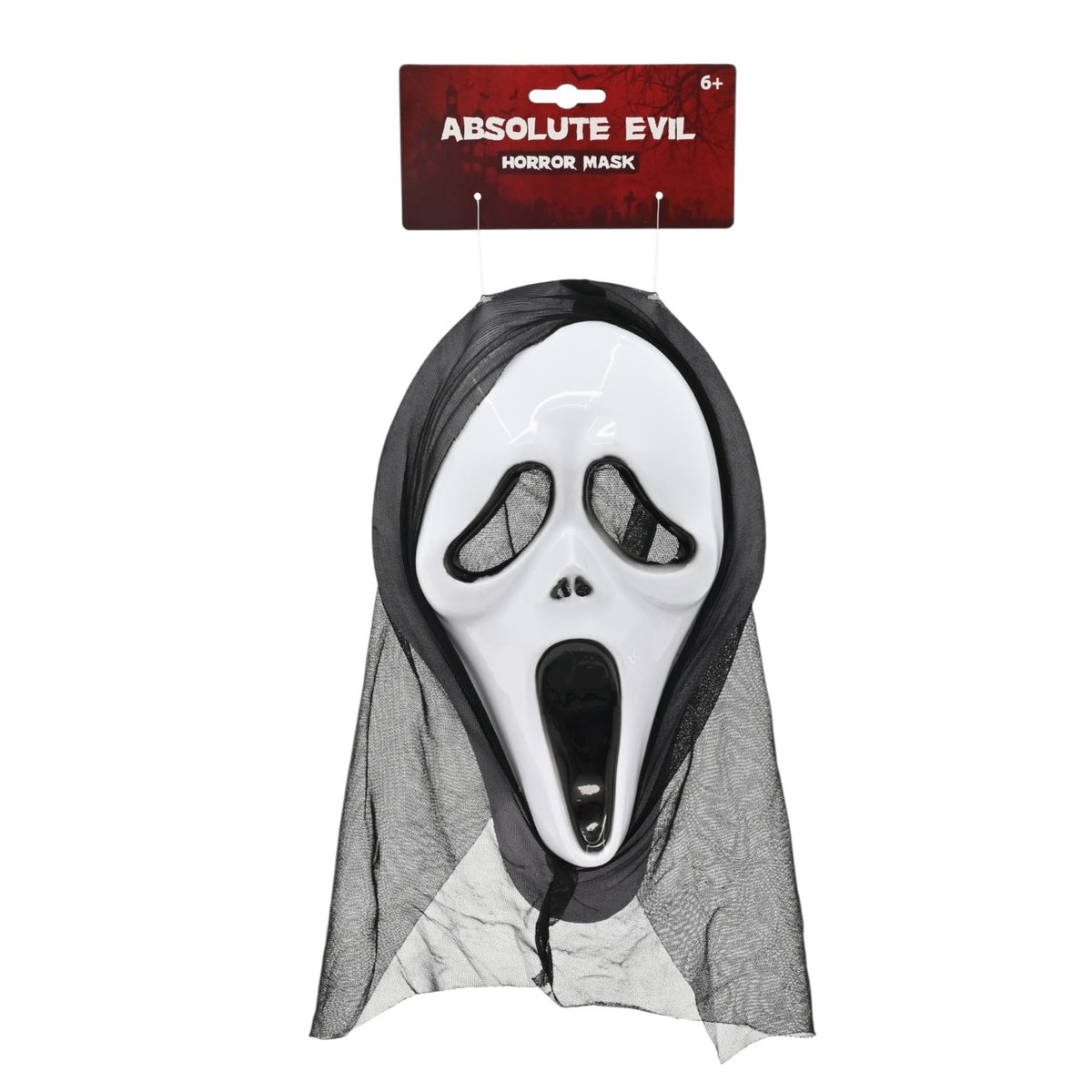Scream Mask with Hood