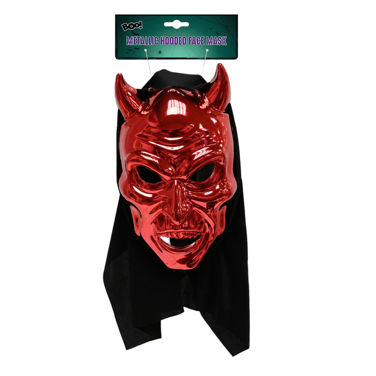 Metallic Mask with Hood - 3 Designs