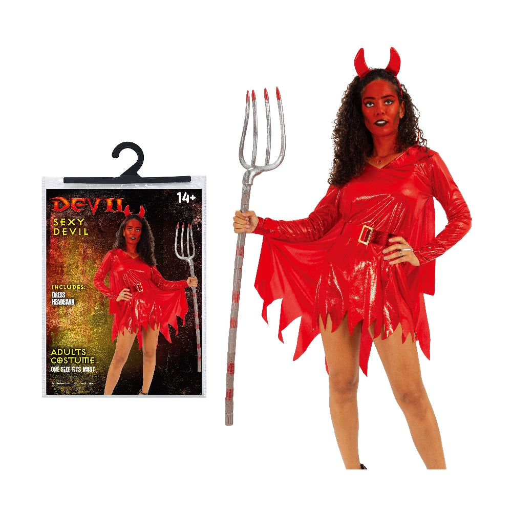 Red Devil Costume - Adults
