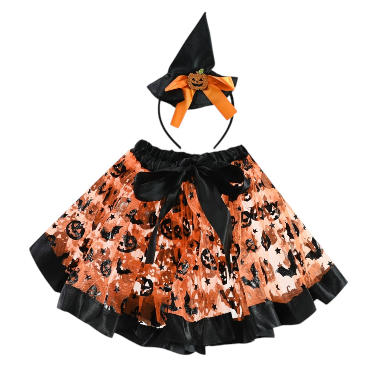 Witch Tutu & Hat Set - Kids - 3 Colours