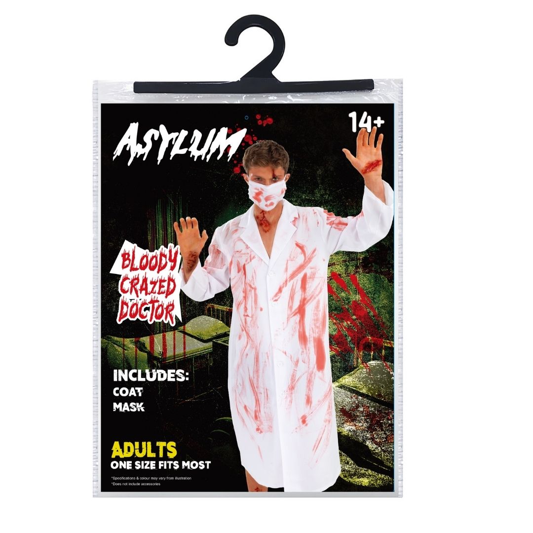 Bloody Surgeon Costume - Men's