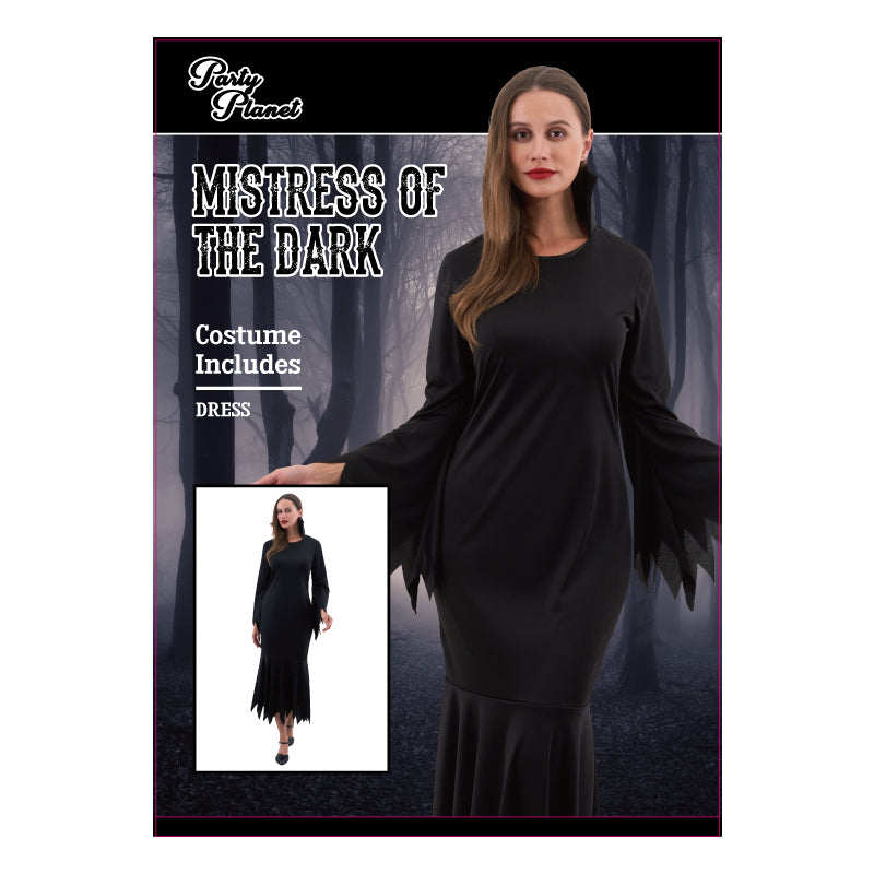 Morticia Costume - Ladies