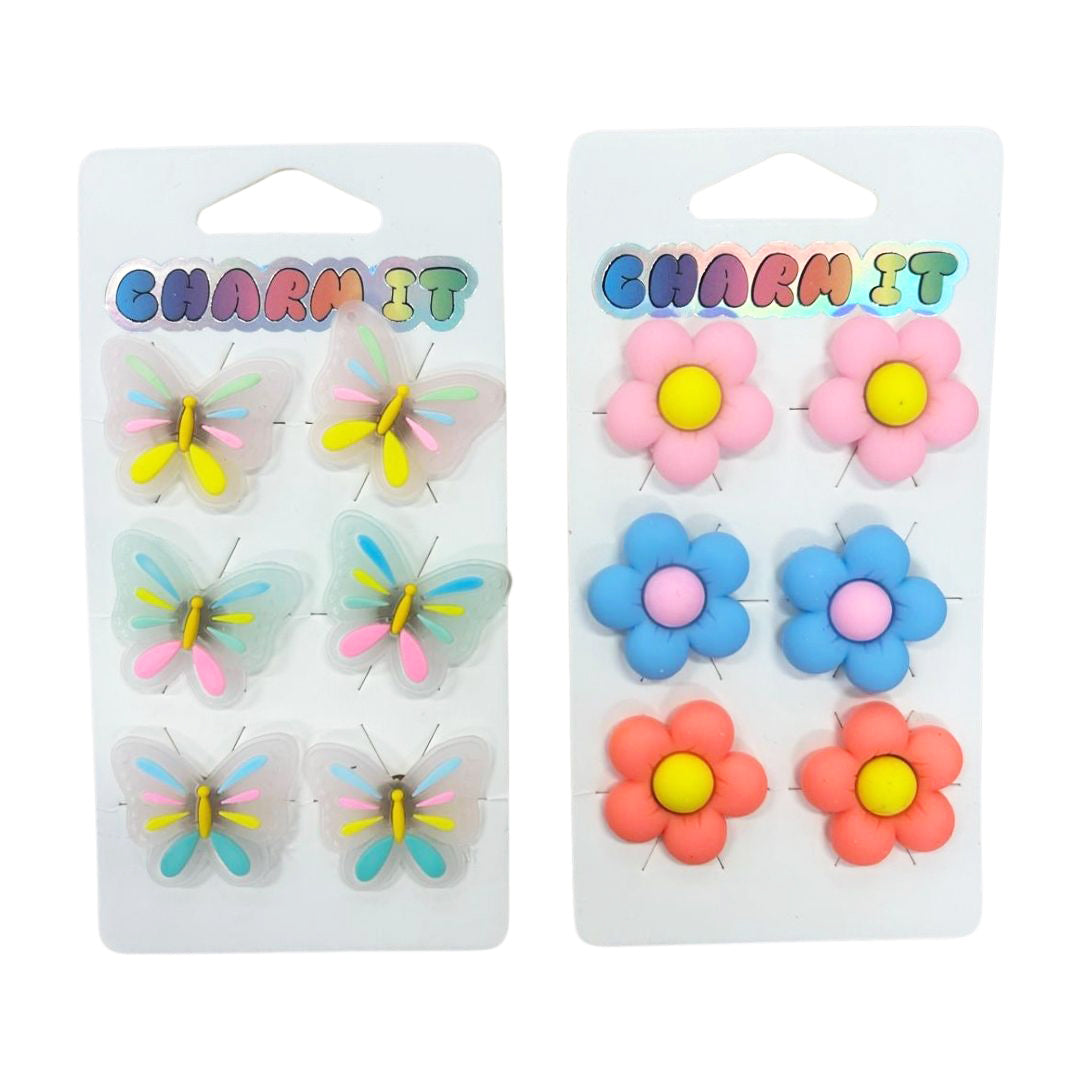 Clog Charms - 6 Pack - Assorted Designs