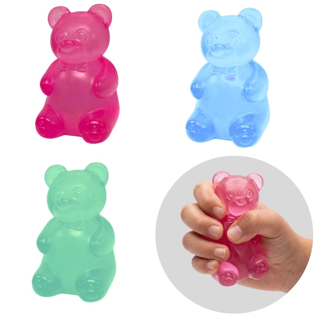 Squishy Malt Sugar Bear - 7cm - Assorted