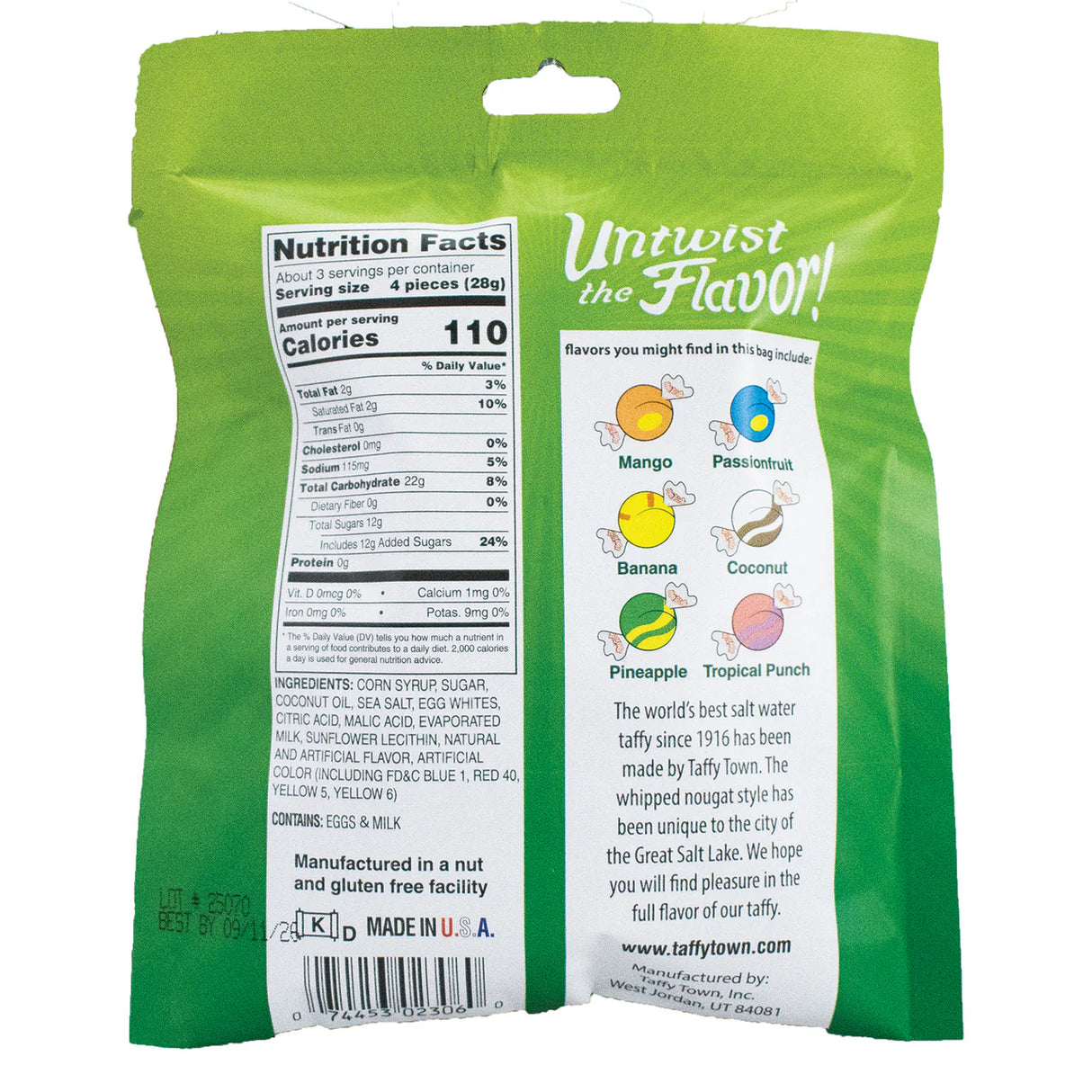 Taffy Town Tropical Fruit 99g