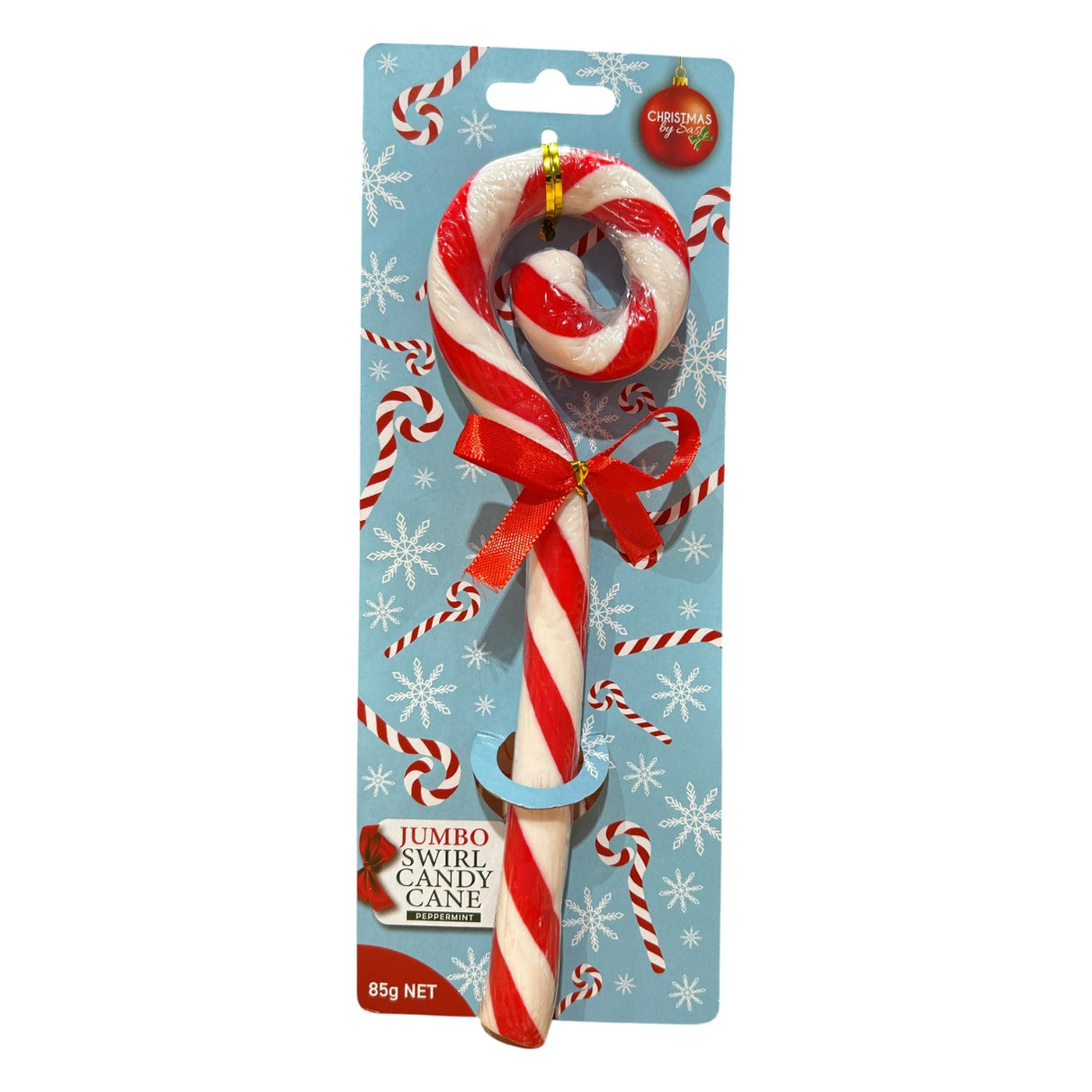 Candy Cane Jumbo Swirl 22cm
