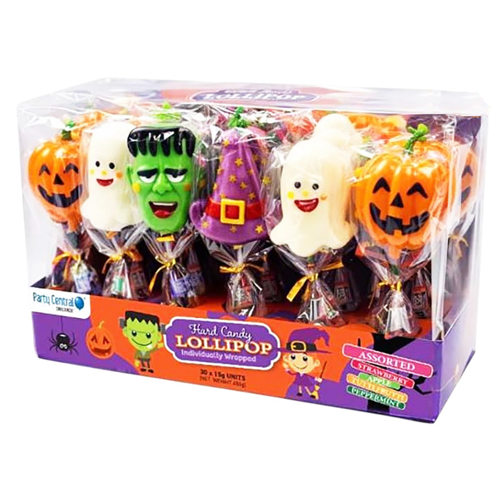 Halloween Lollipops - Pack 30 in box