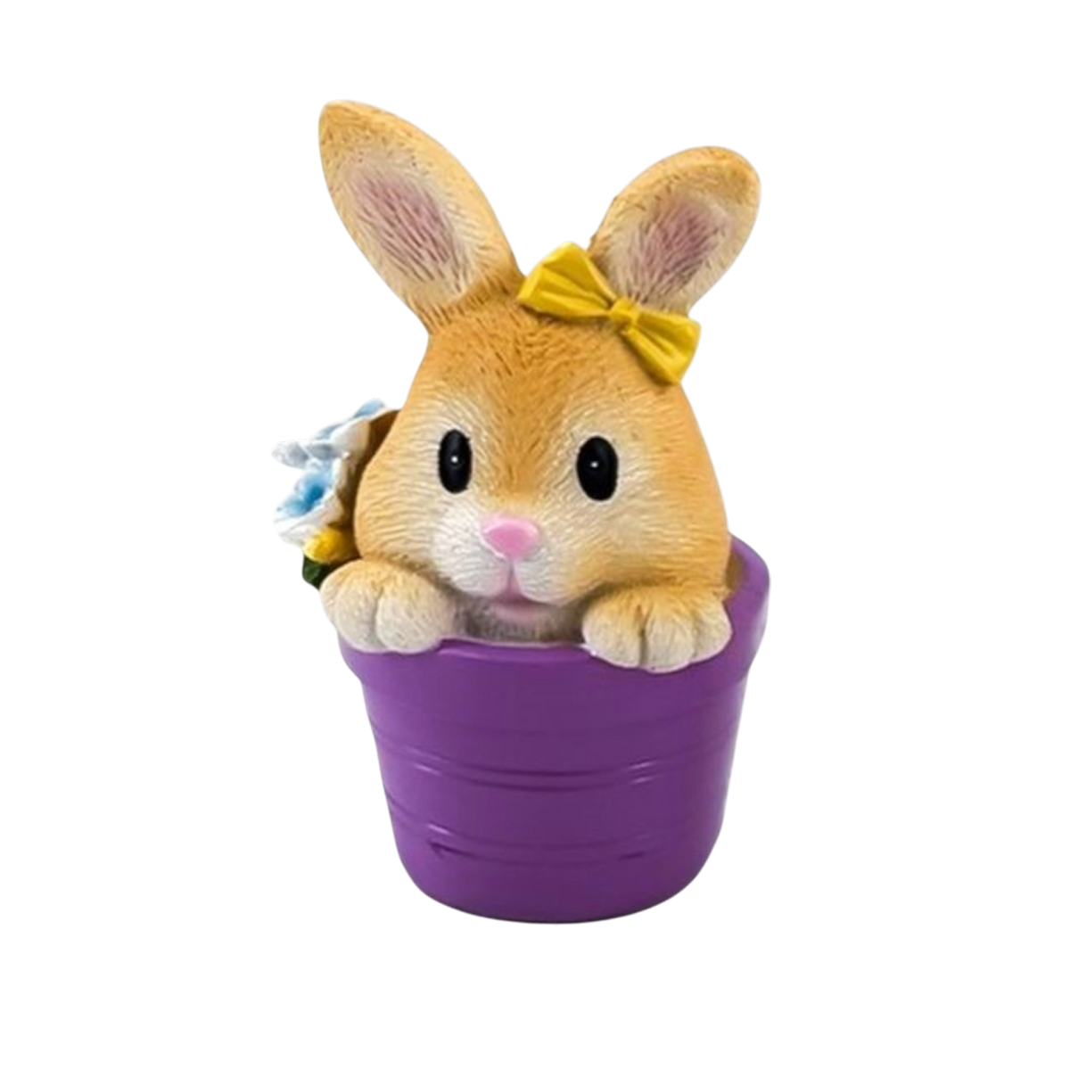 Rabbit Decorative Plant Pot 11cm – Assorted 3 Designs