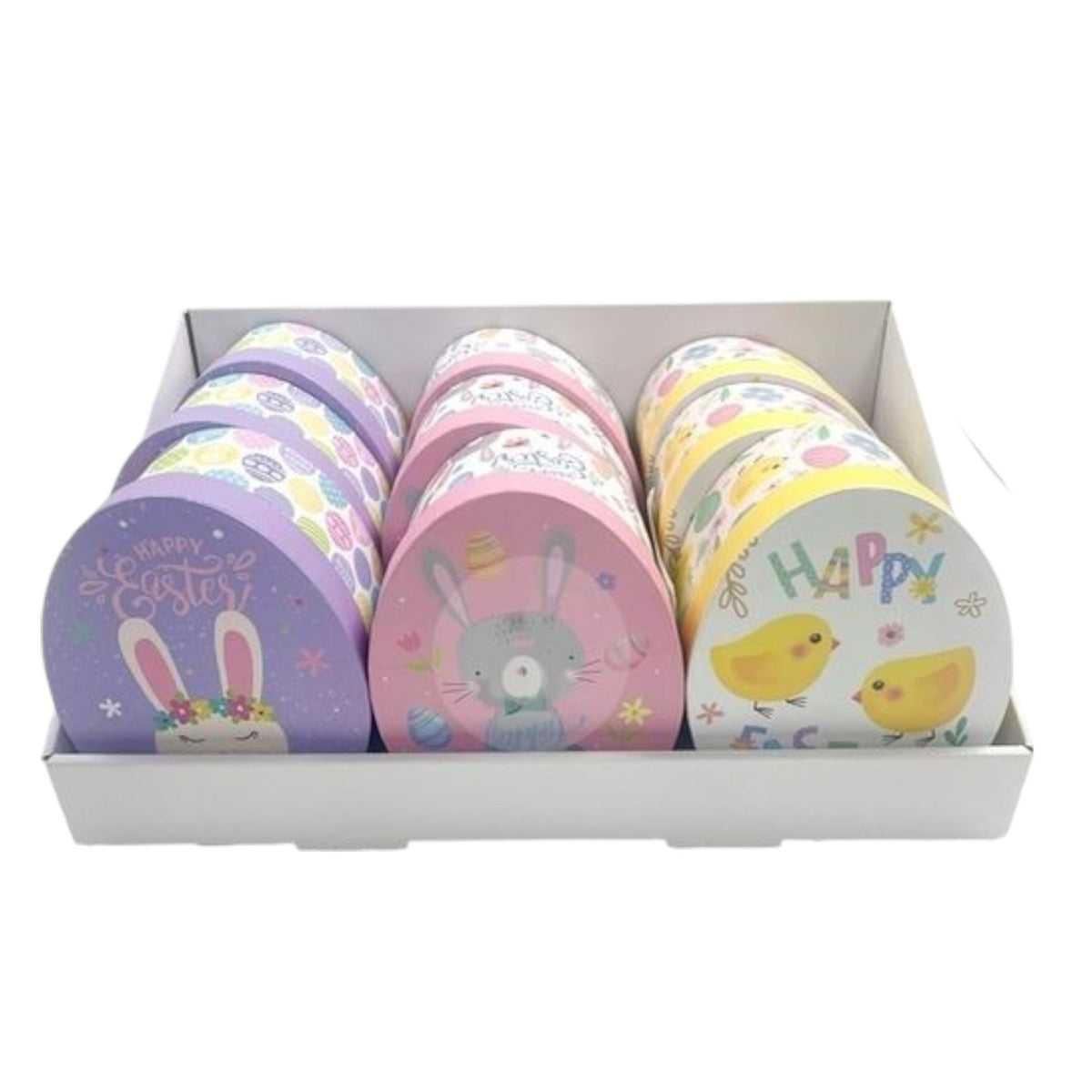 Egg-Shaped Cardboard Gift Box