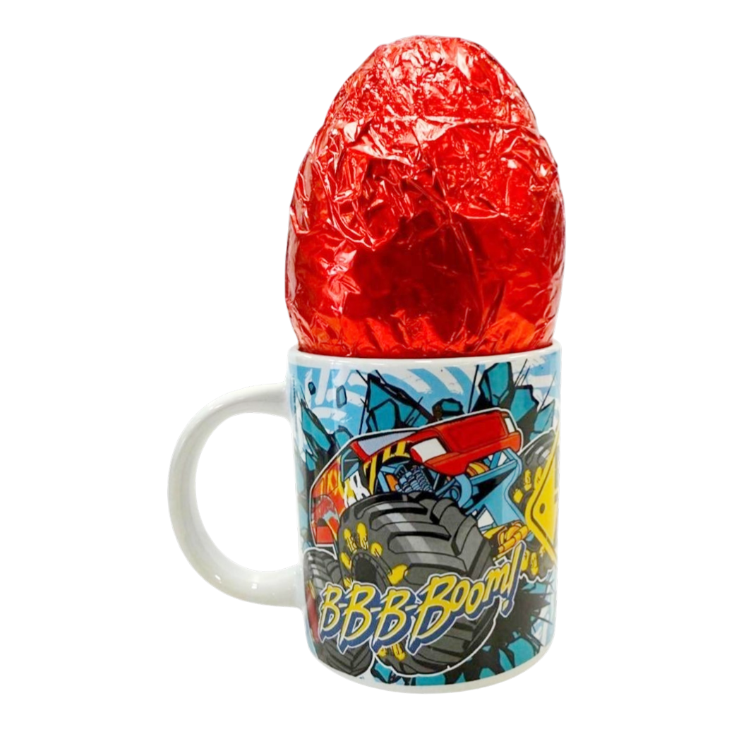 Ceramic Mug with Milk Chocolate Egg 60g