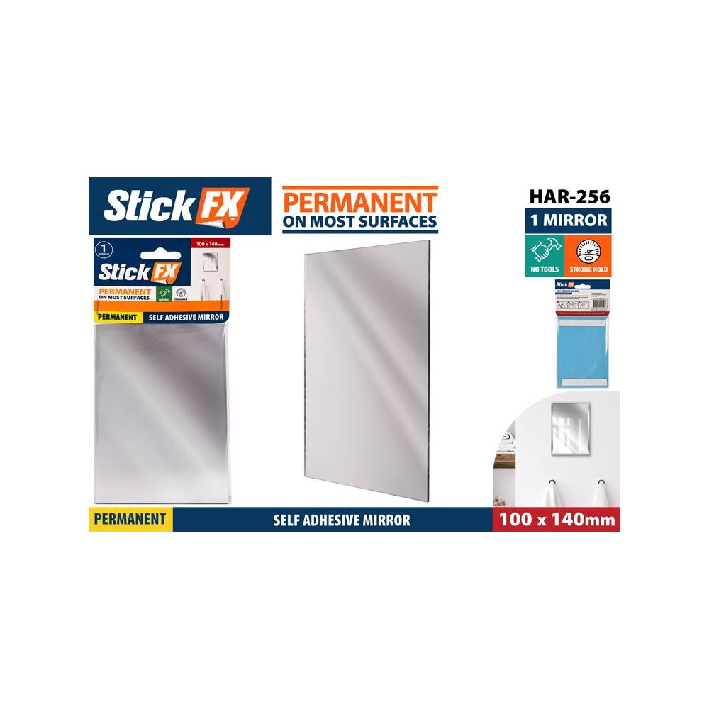 Shatterproof Shower Self Adhesive Mirror