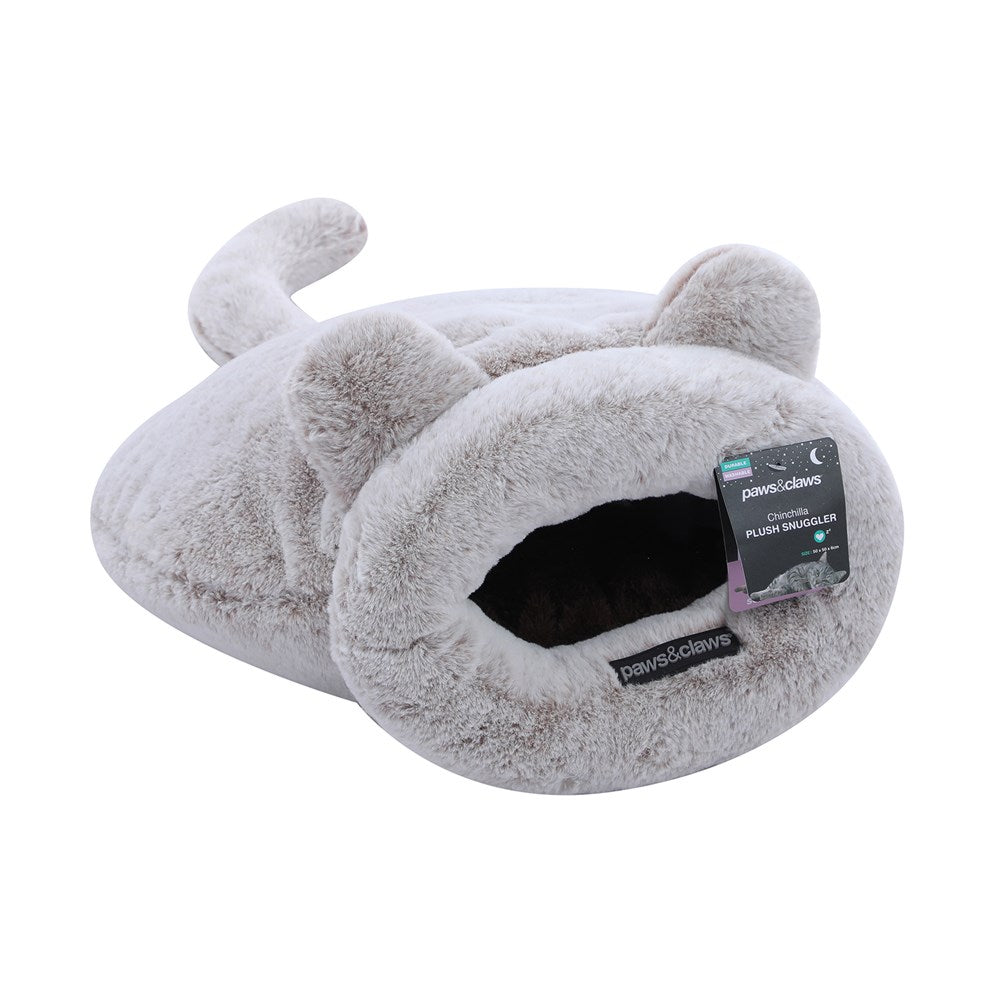 Chinchilla Plush Cat Snuggler 50 x 50 x 60cm
