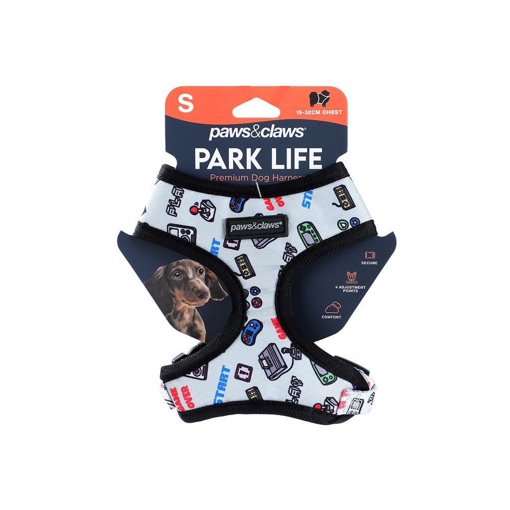 Printed Dog Harness - Small
