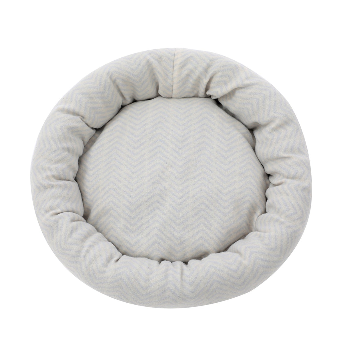 Round Fleece Pet Bed - Assorted