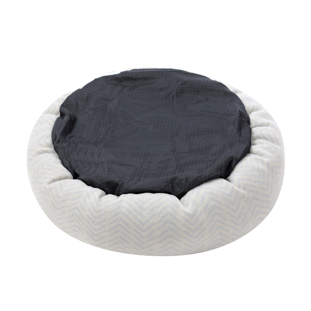 Round Fleece Pet Bed - Assorted