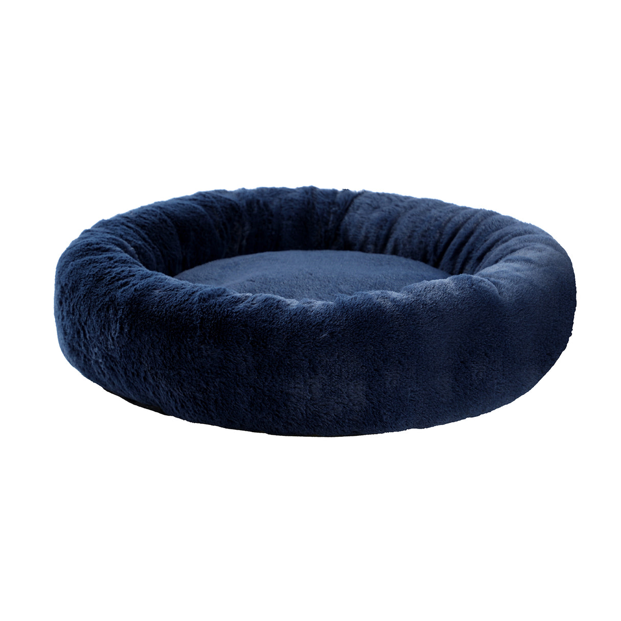 Round Anxiety Plush Pet Bed 56cm