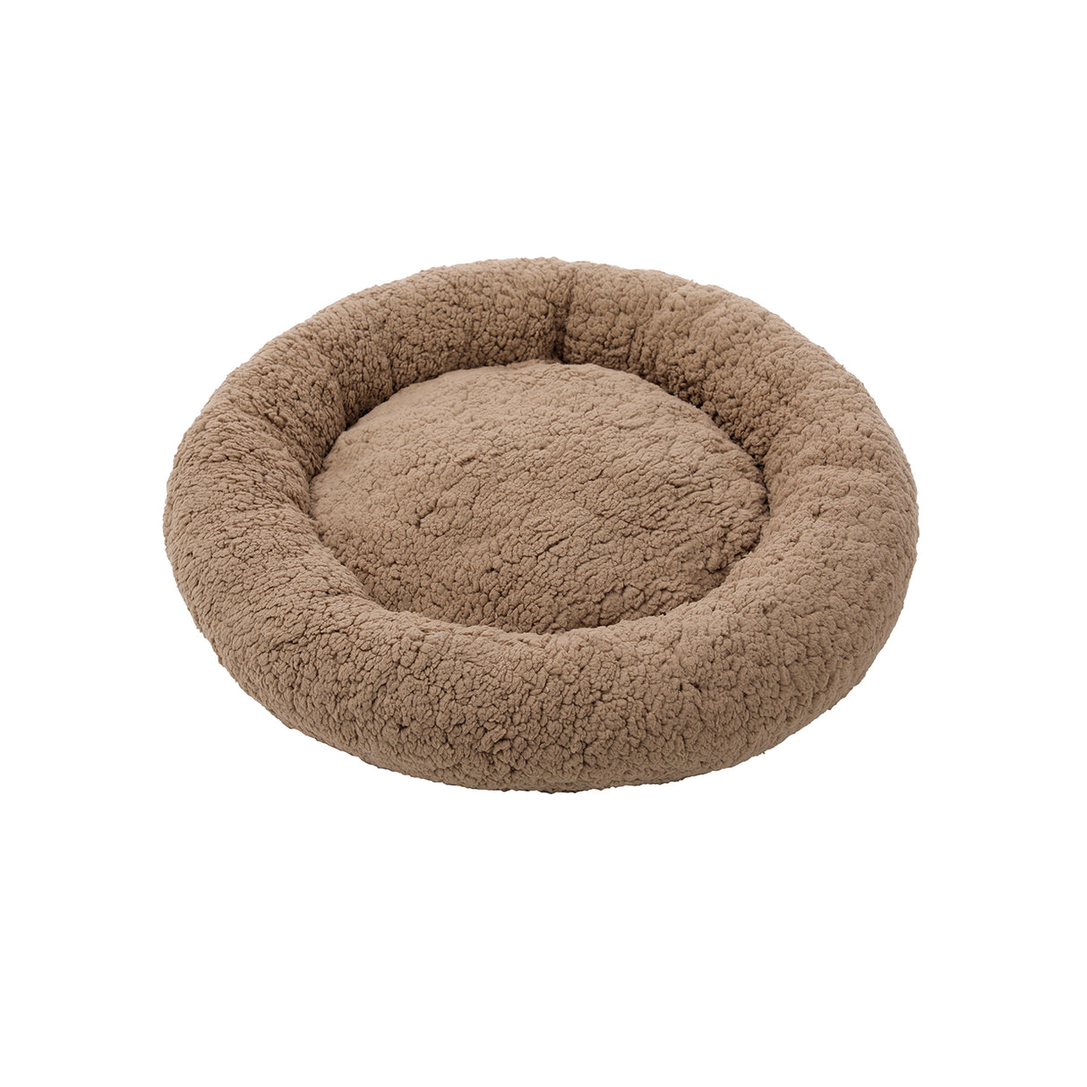 Sherpa Bed Round Walled - 3 Colours