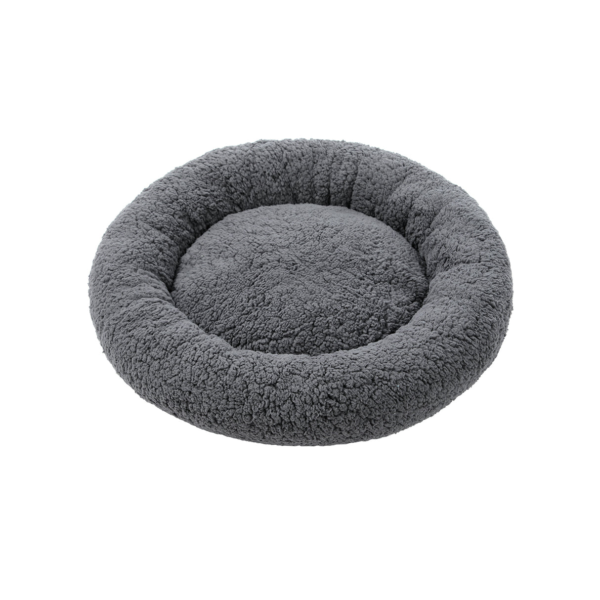 Sherpa Bed Round Walled - 3 Colours