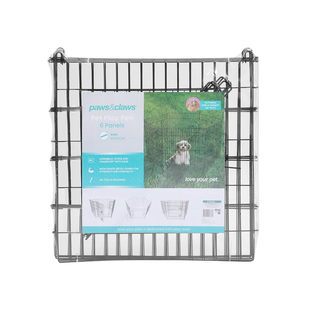 6 Panel Pet Play Pen