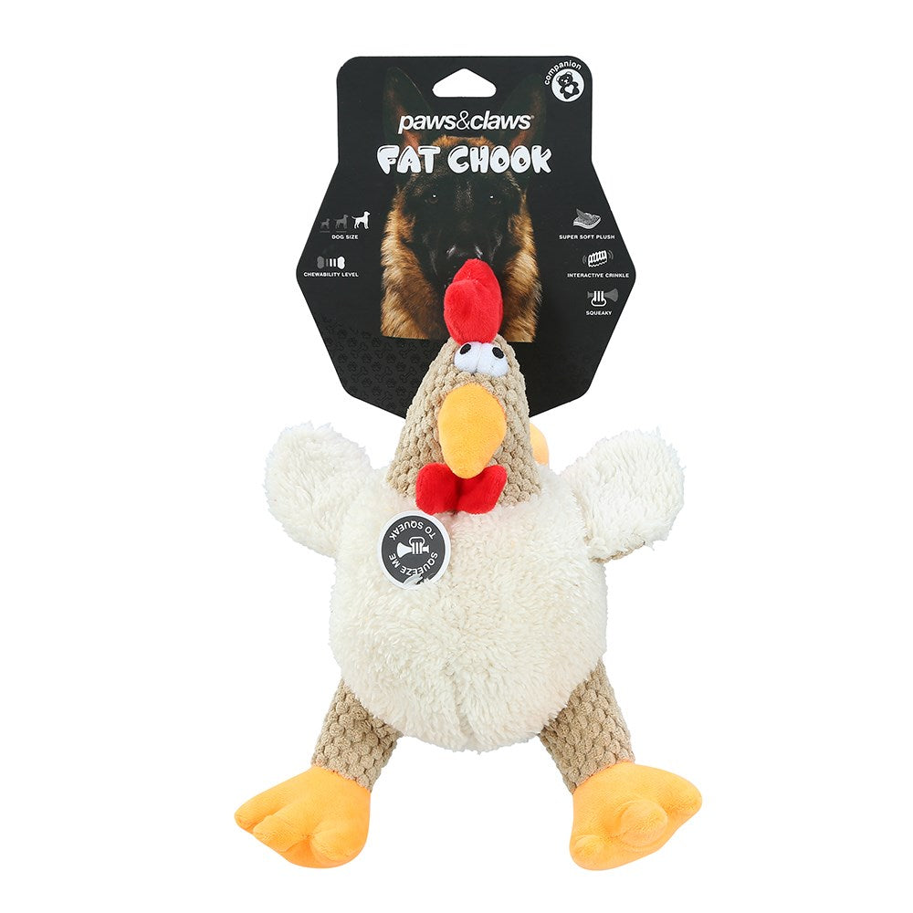 Fat Chook Plush Pet Toy