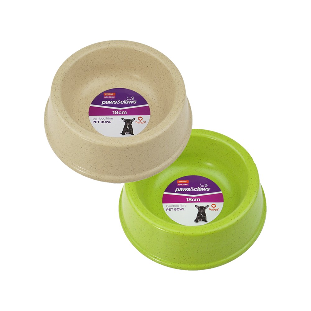 Bamboo Fibre Dog Bowl - Medium