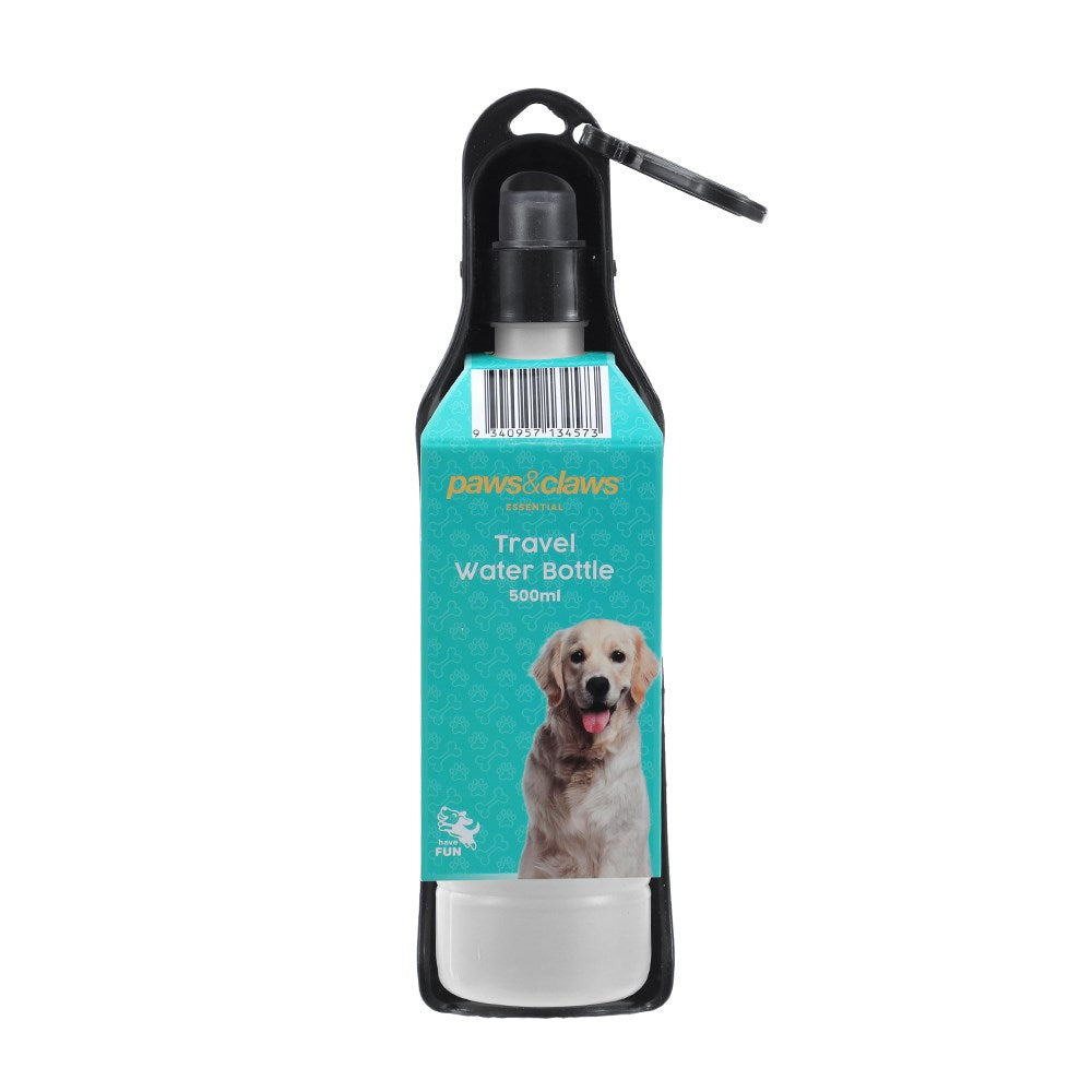 Pet Travel Water Bottle 500ml - Assorted