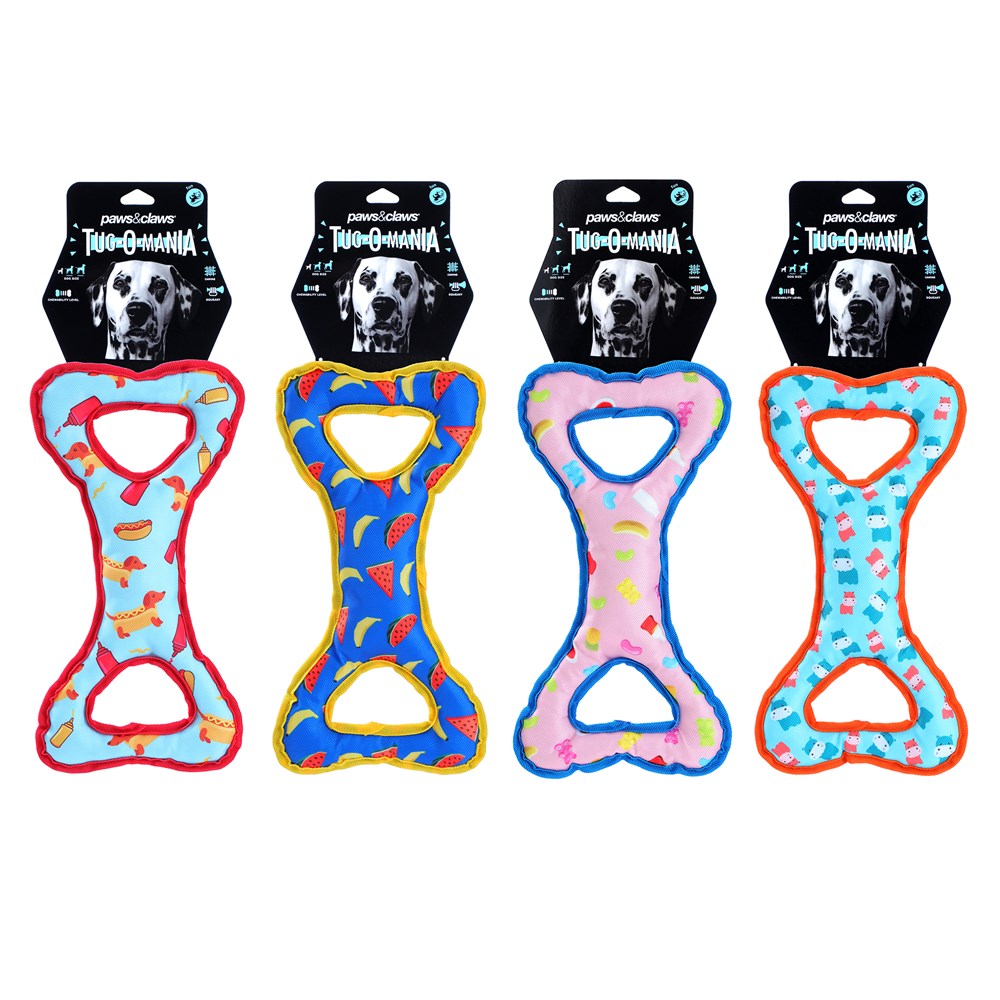 Oxford Tugger Dog Toy 35 x 20 x 4cm Assorted