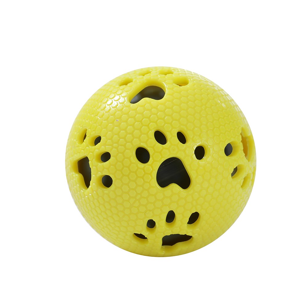 3 Pack Beef Scented Squeaker Dog Ball 7cm