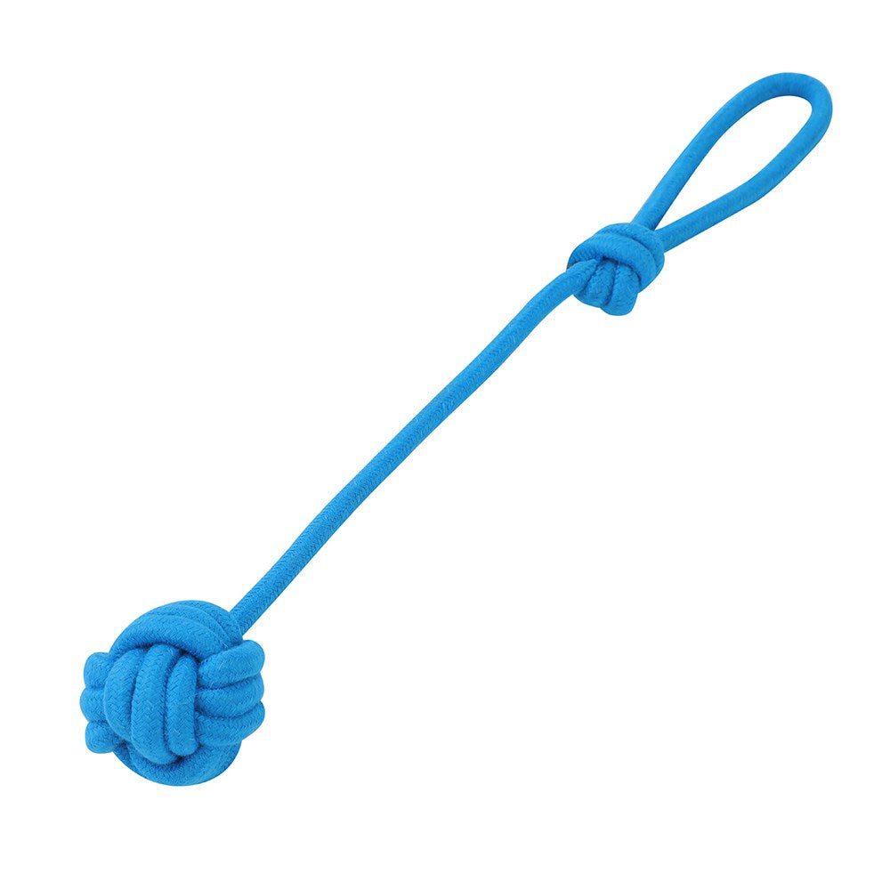 4 Pack Mini Tug N Chew Rope Dog Toy 23cm