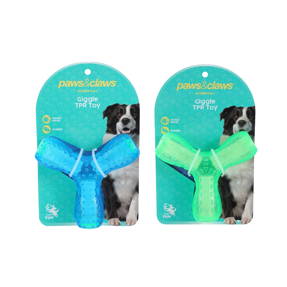 Giggle TPR Tri Dog Toy 14cm