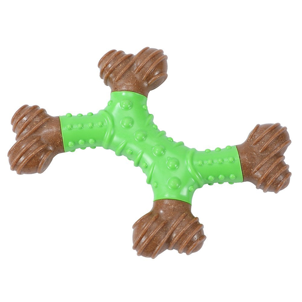 Boobone TPR Dental 4-Way Bone Spearmint 16.5cm