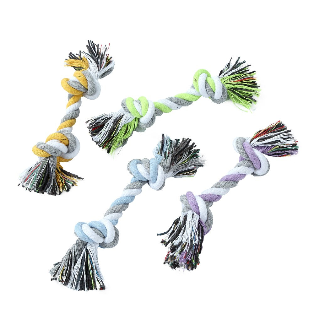 4 Pack Puppy Rope Toys 15cm