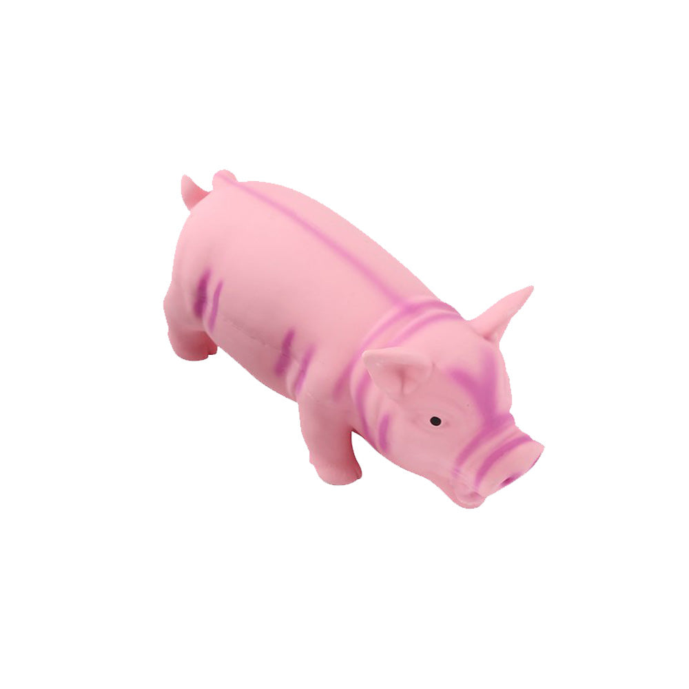 Squeaky Pig Rubber Latex Pet Toy