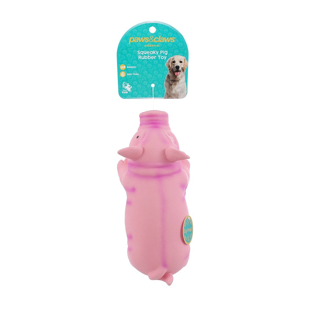 Squeaky Pig Rubber Latex Pet Toy