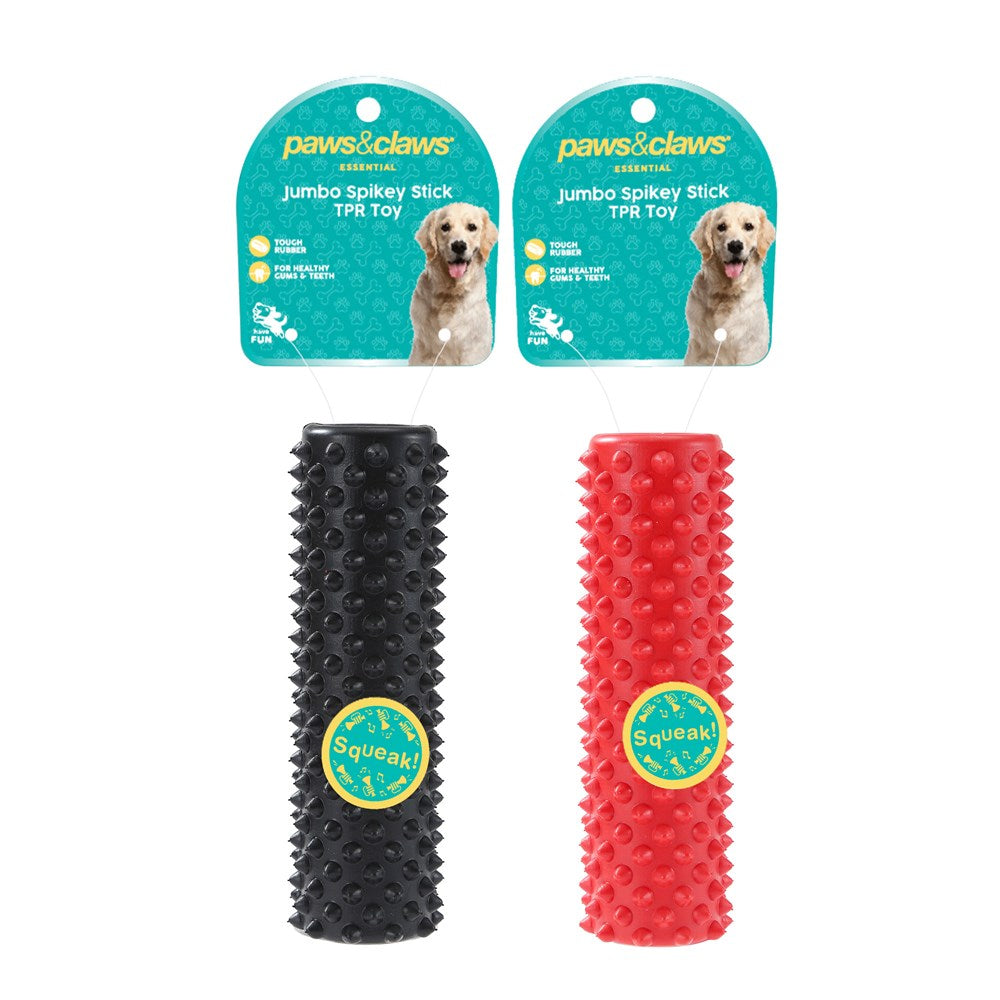 Jumbo Spikey Chew Stick TPR Dog Toy