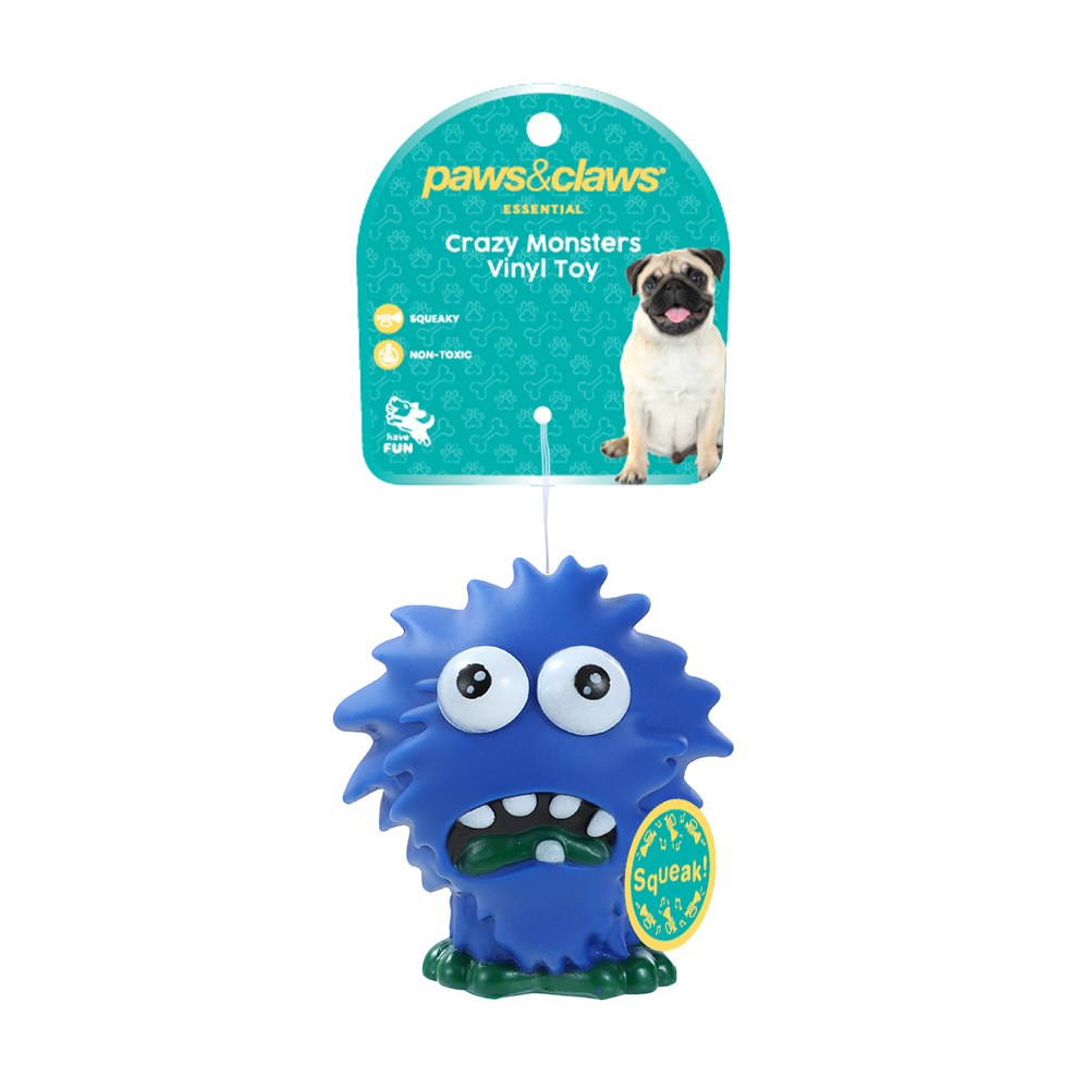Vinyl Crazy Monster Pet Toy