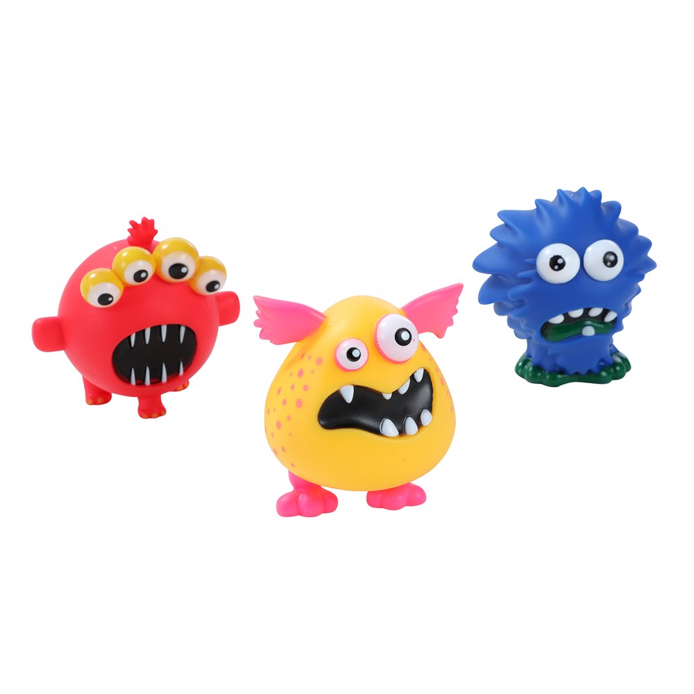 Vinyl Crazy Monster Pet Toy