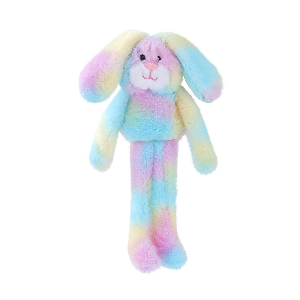 Plush Tie Dye Rabbit Pet Toy