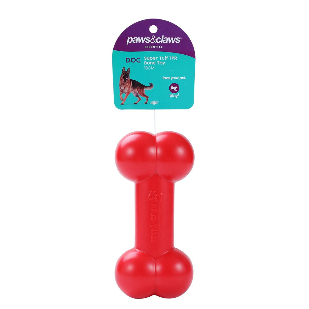 Super Tuff Bone TPR Dog Toy 18cm